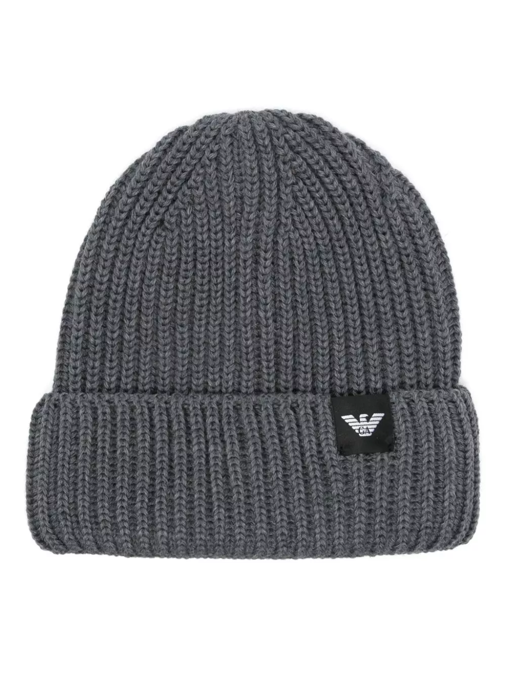 Cheap Emporio Armani logo-patch beanie hat Men 0116