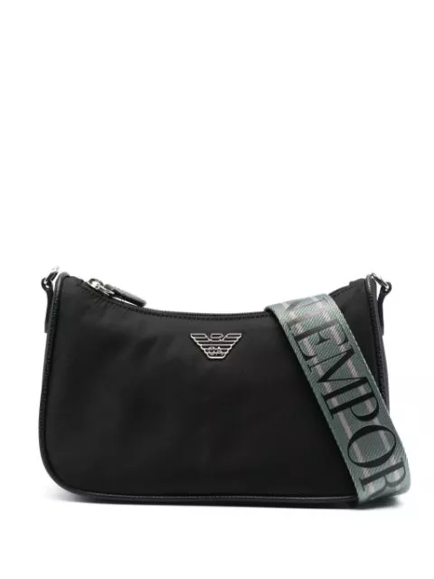 Emporio Armani ASV logo plaque cross body bag Women 0125