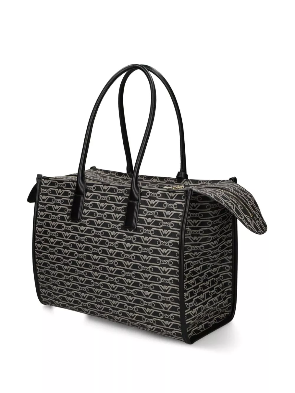 Affordable Emporio Armani Jacquard-logo-motif tote bag Women 0113