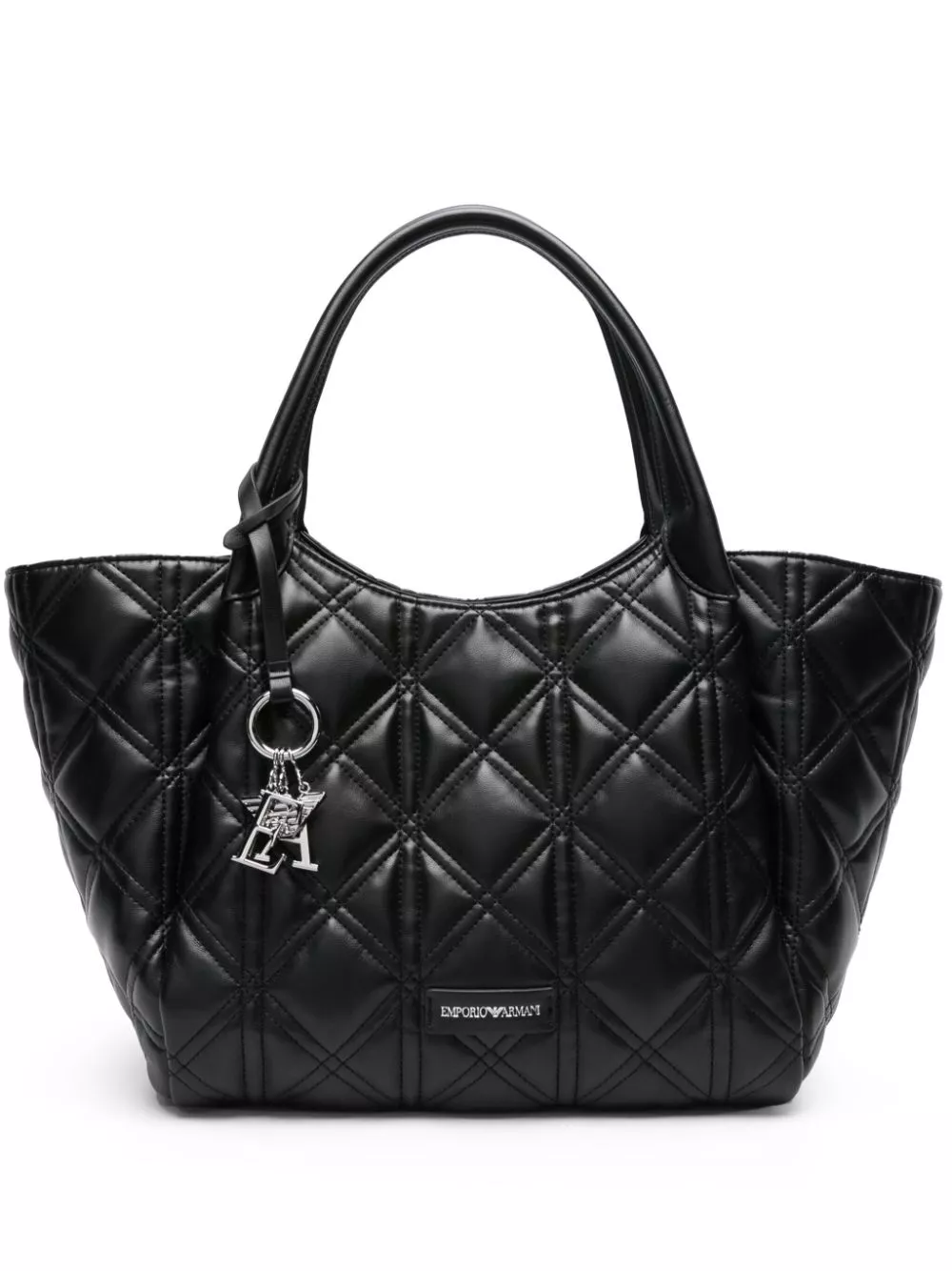 Affordable Emporio Armani diamond-quilted tote bag Women 0113