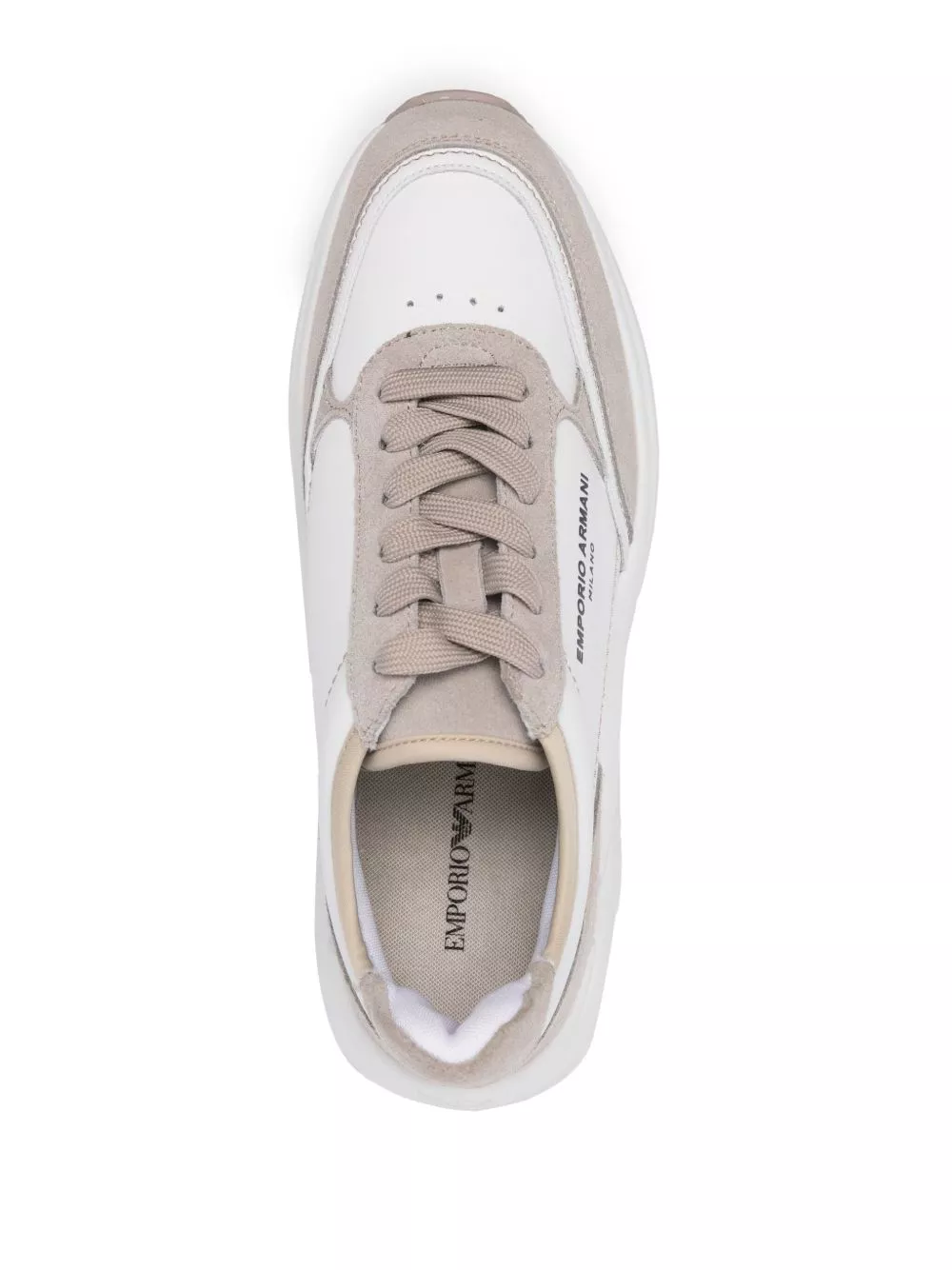 Cheap Emporio Armani raised logo-detail sneakers Women 0122