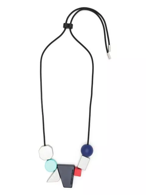 Emporio Armani adjustable bead-detail necklace Women 0124