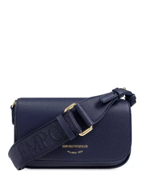 Emporio Armani logo-stamp crossbody bag Women 0125