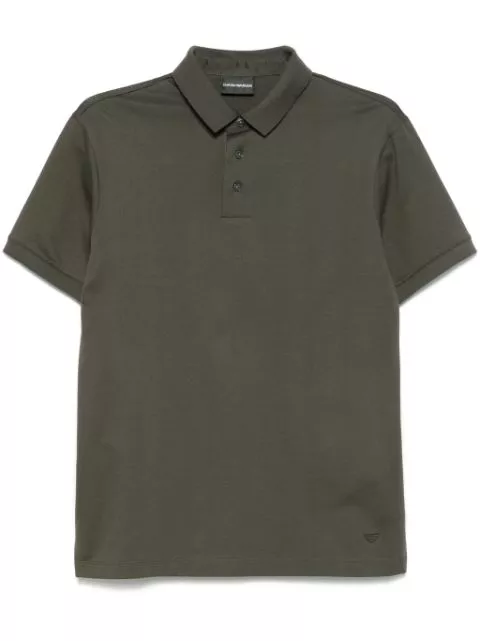 Emporio Armani patterned-jacquard polo shirt Men 0114