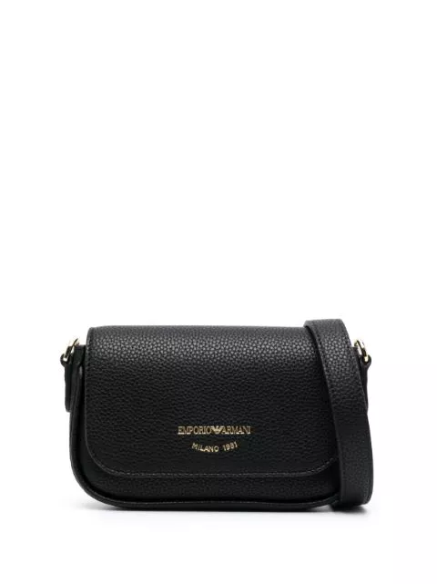 Emporio Armani logo-stamp crossbody bag Women 0125