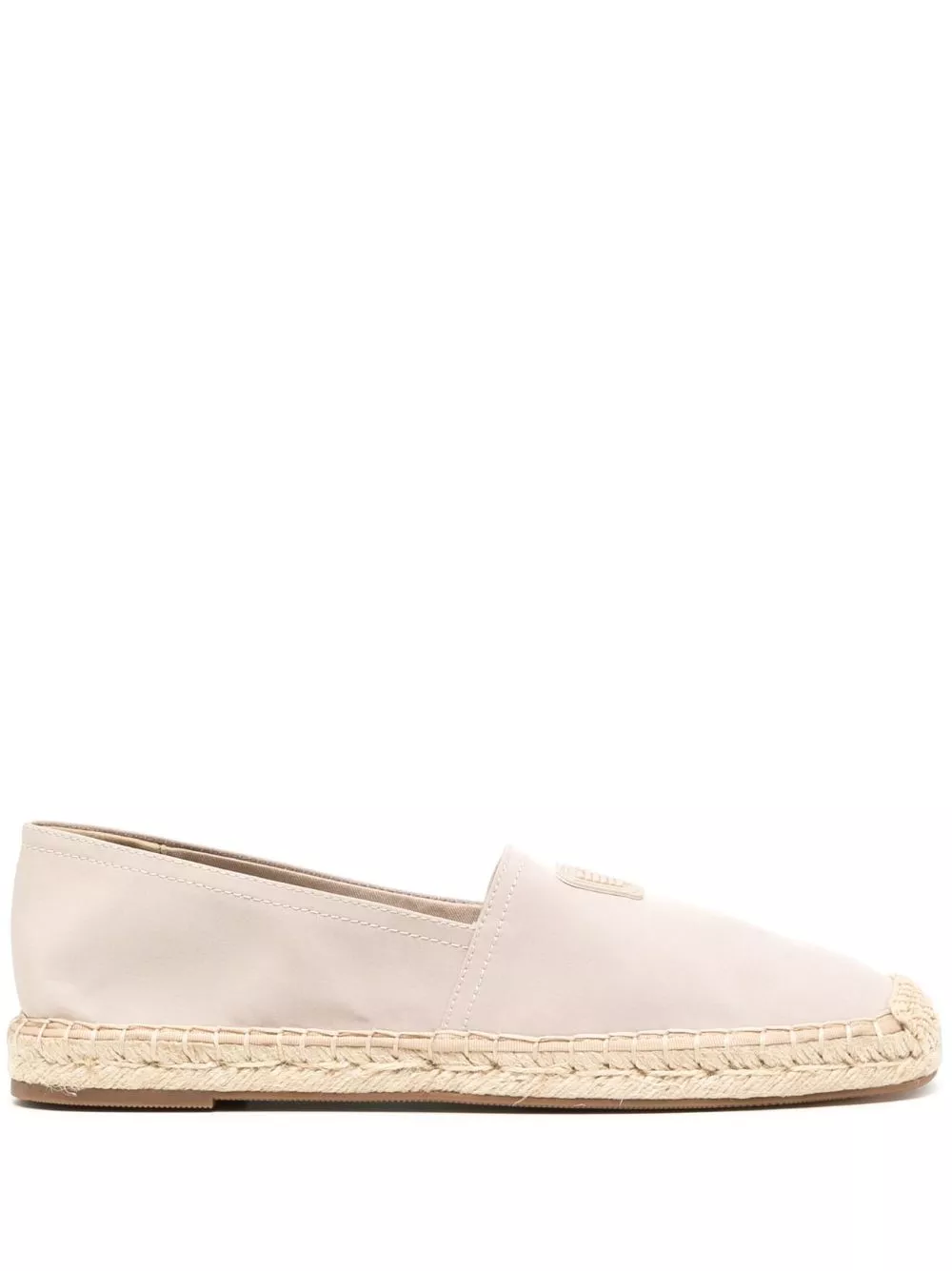 Cheap Emporio Armani logo-patch espadrilles Women 0122