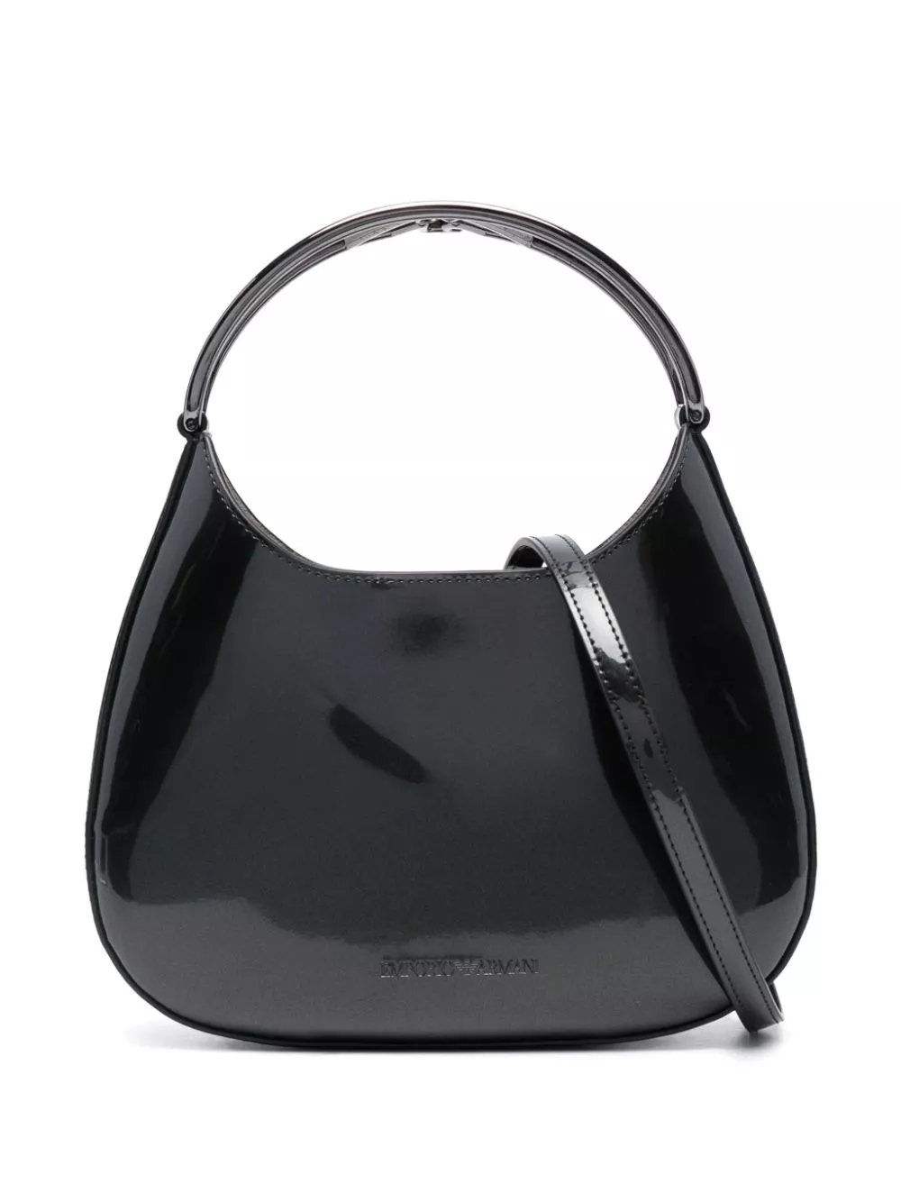 Affordable Emporio Armani patent mini bag Women 0113