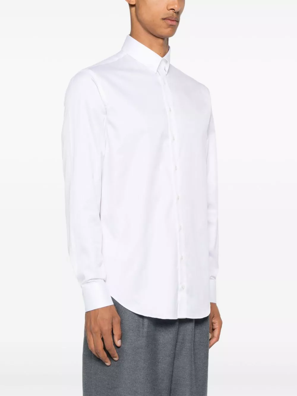 Affordable Emporio Armani cotton shirt Men 0114