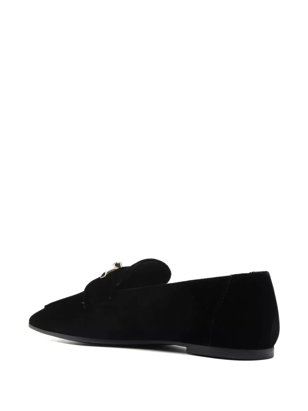 Affordable Emporio Armani velvet loafers Women 0130