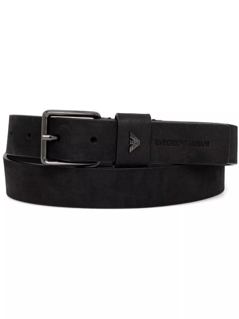 Affordable Emporio Armani logo-plaque belt Men 0116