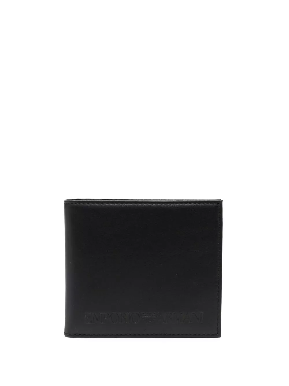 Emporio Armani logo-debossed card holder wallet Men 0116