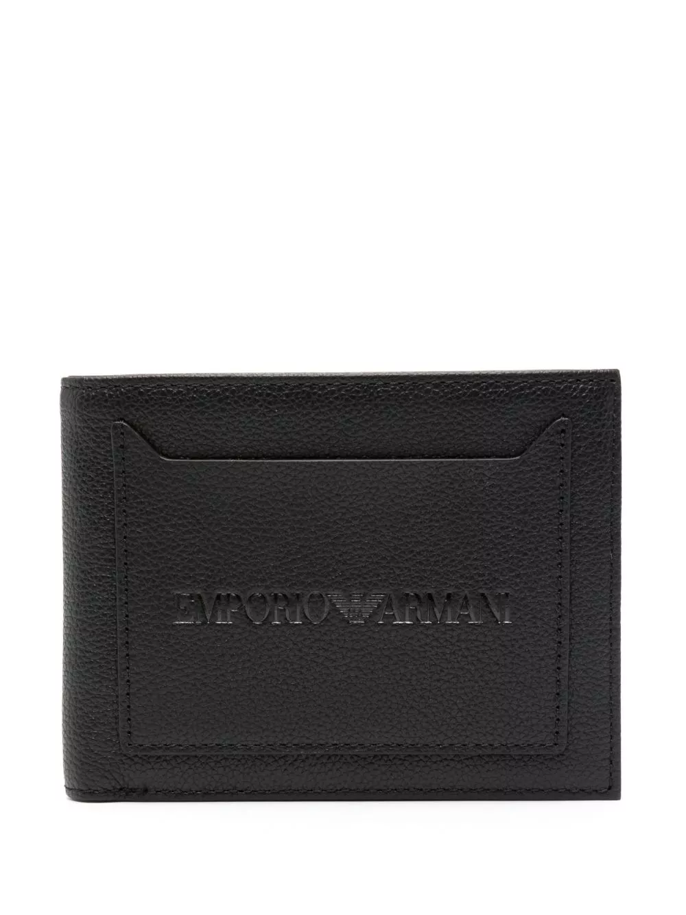 Affordable Emporio Armani logo-debossed leather wallet Men 0116