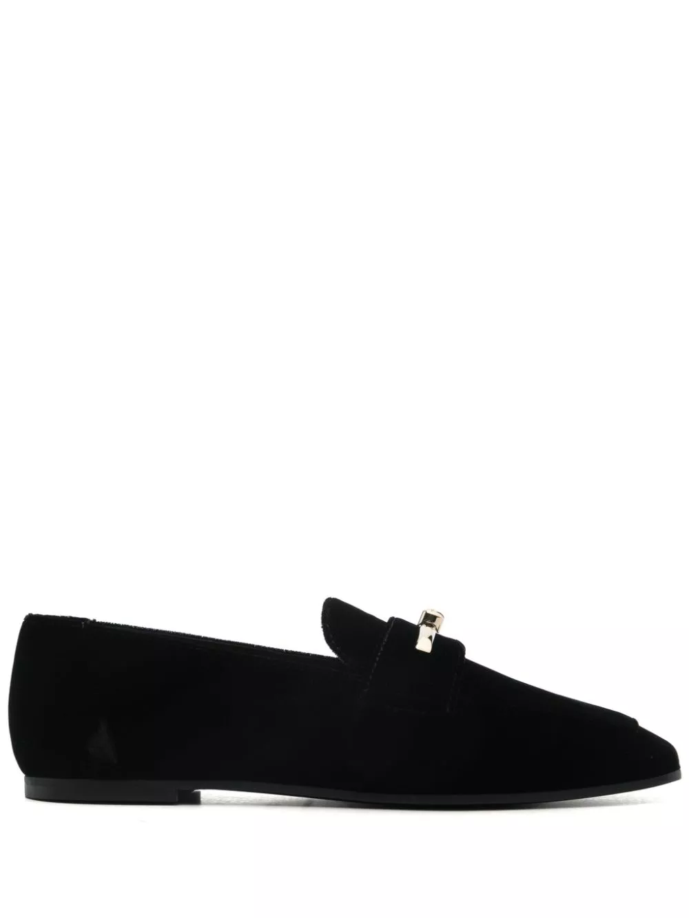 Affordable Emporio Armani velvet loafers Women 0130