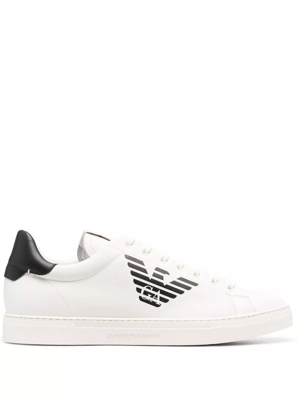 Emporio Armani lace-up logo-print sneakers Men 0118