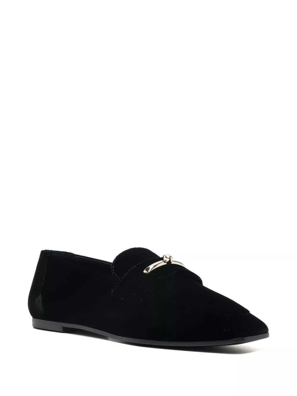 Affordable Emporio Armani velvet loafers Women 0130