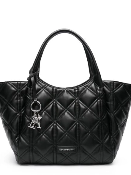 Cheap Armani Emporio Women diamond-quilted bag tote 0223