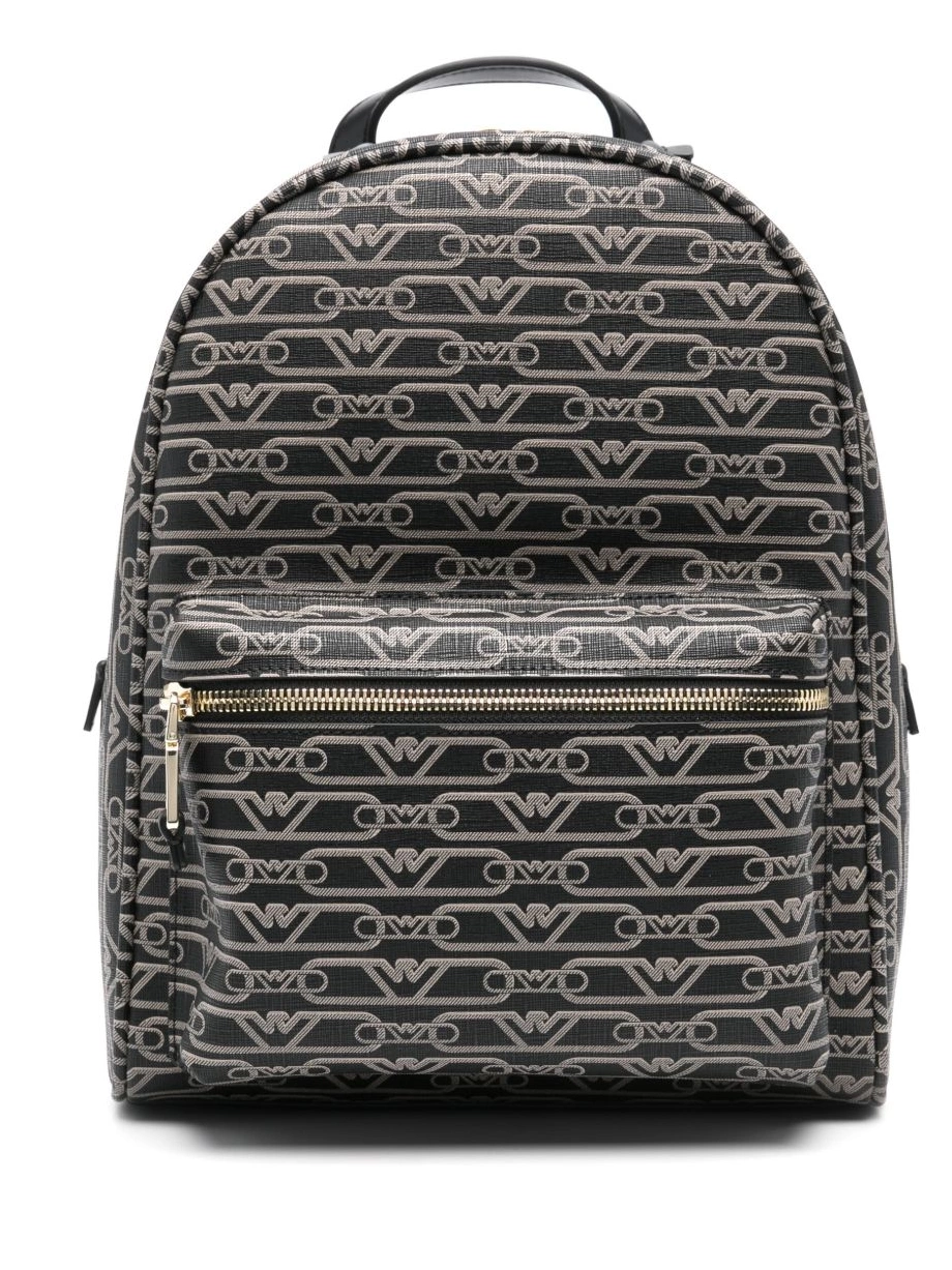 Cheap logo-print Armani backpack Emporio Women 0222