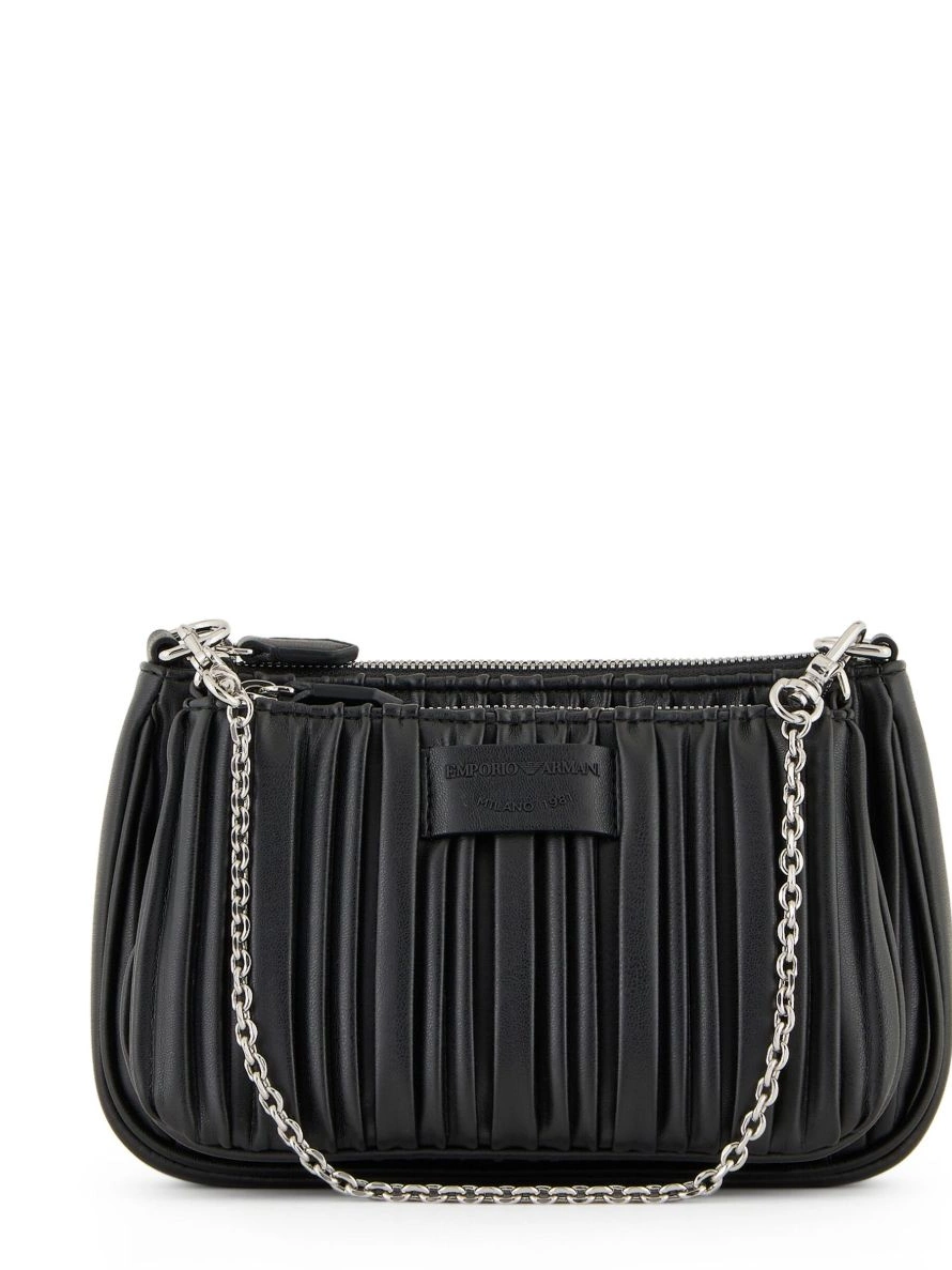 Affordable Armani mini pleated Emporio ASV Women bag double 0217