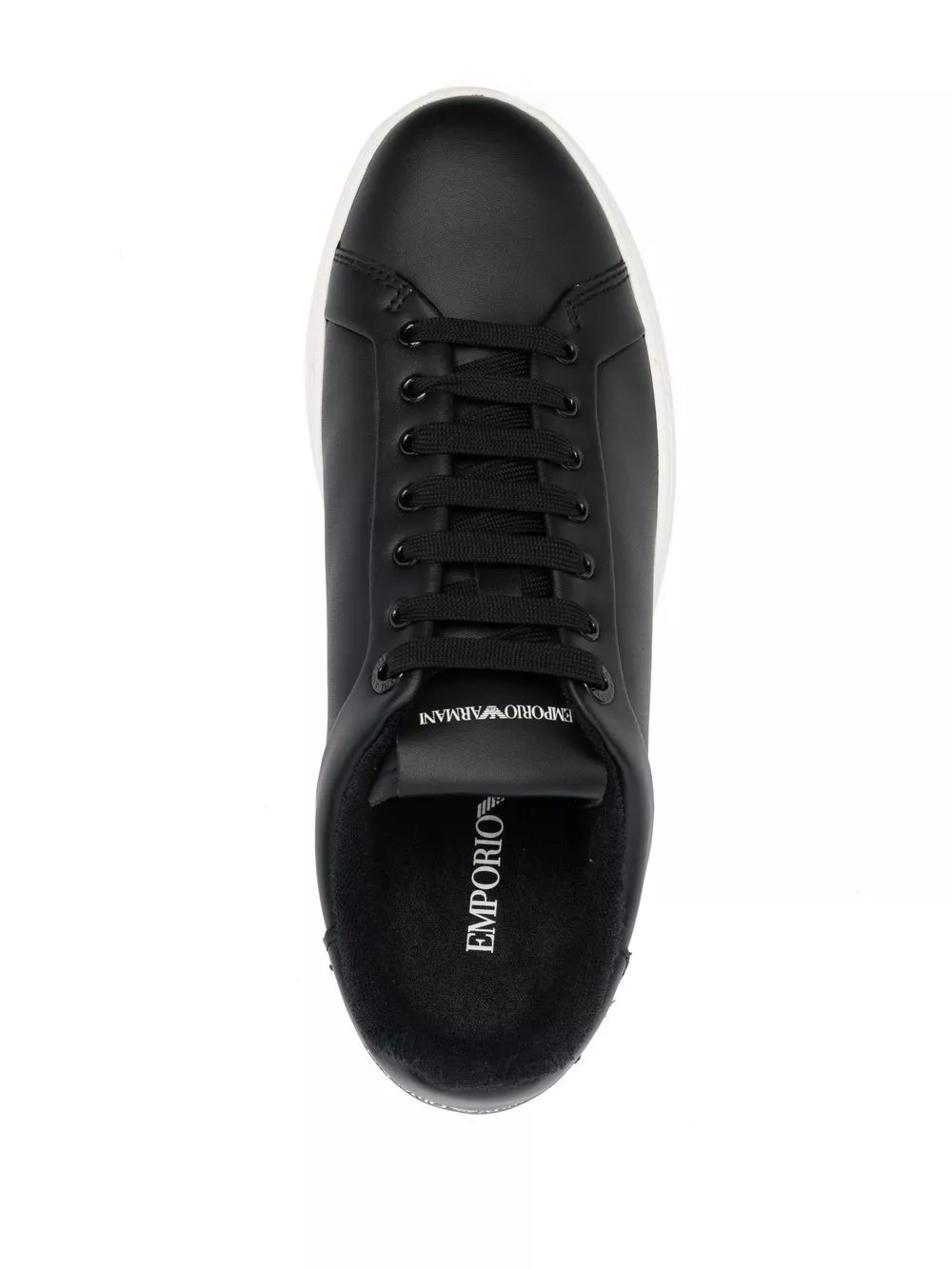 Affordable Emporio Armani logo-print lace-up sneakers Women 0203