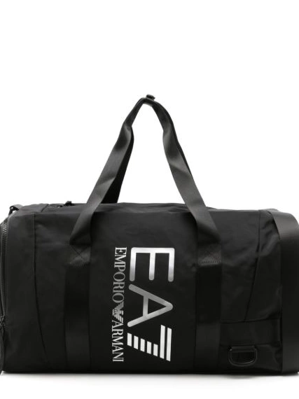 Cheap zipped Armani logo-print Ea7 holdall Women Emporio 0214