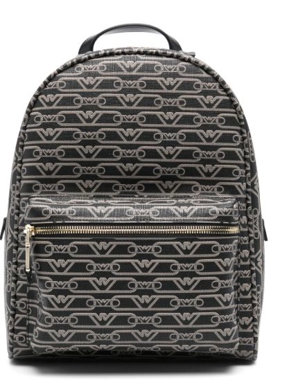 Cheap logo-print Armani backpack Emporio Women 0222