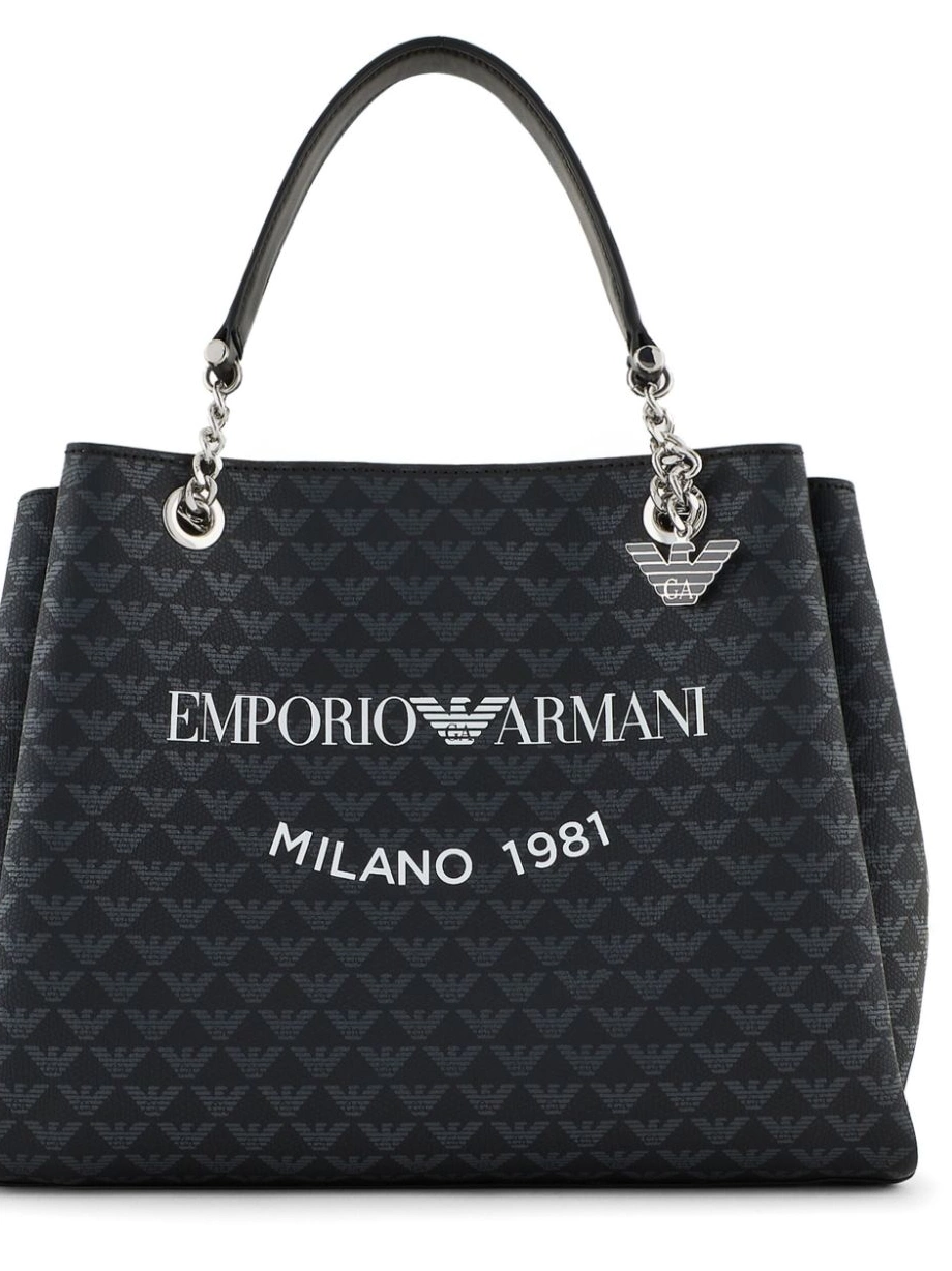 Affordable Armani tote bag Milano logo-print Women 1981 Emporio 0212