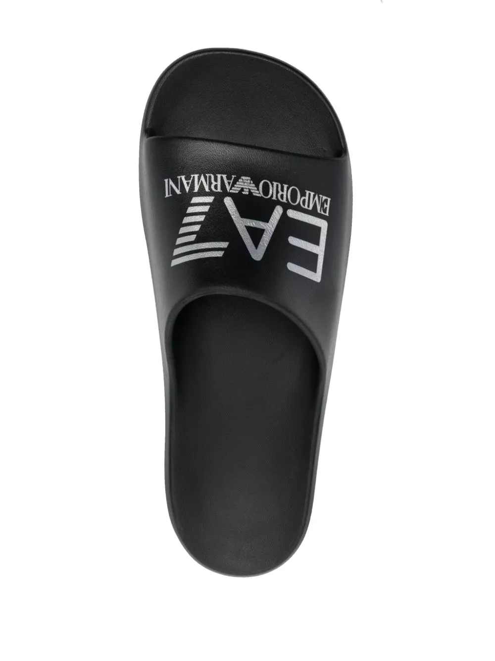 Affordable Ea7 Emporio Armani logo-print slip-on slides Men 0202