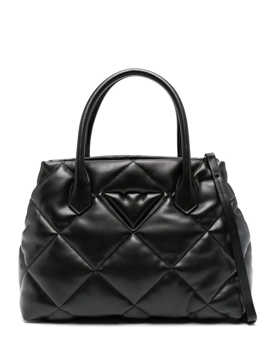 Affordable Women bag tote quilted faux-leather Armani Emporio 0217