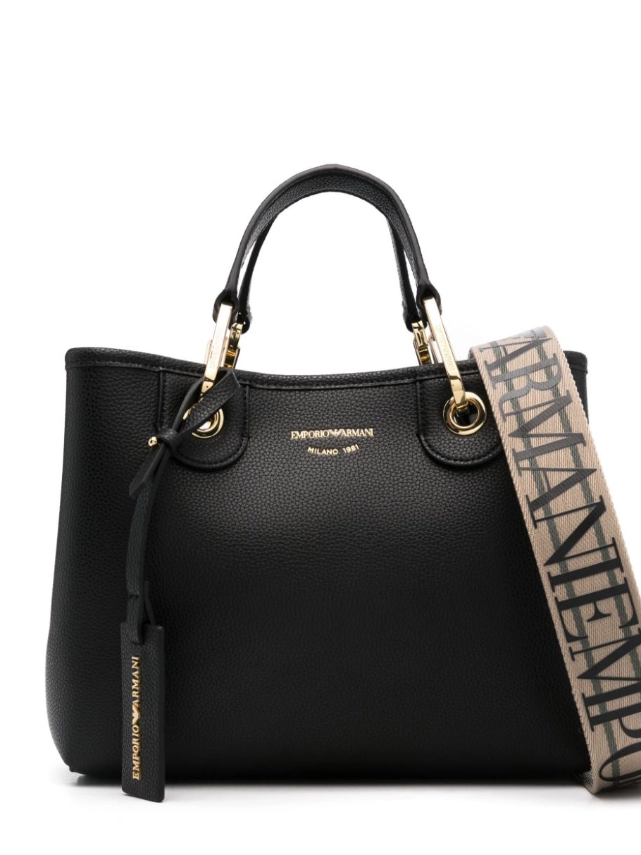 Affordable logo-debossed tote bag Women Armani Emporio 0222