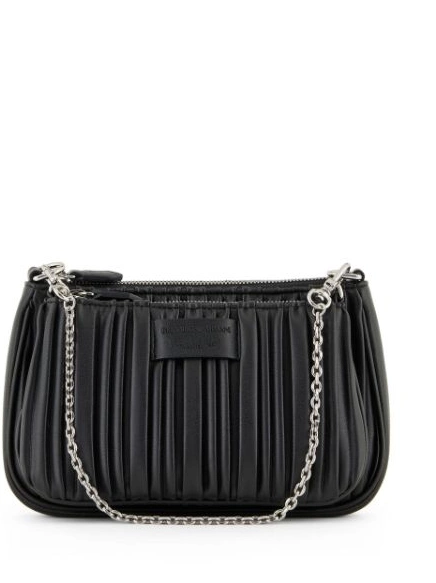 Affordable Armani Women pleated mini Emporio bag ASV double 0211