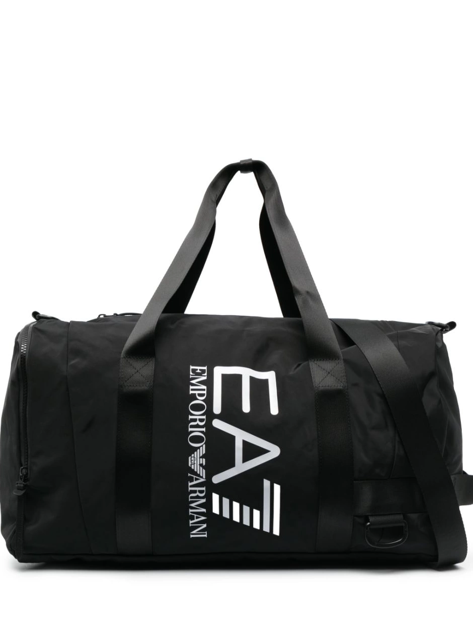 Affordable Ea7 holdall zipped Women logo-print Emporio Armani 0221