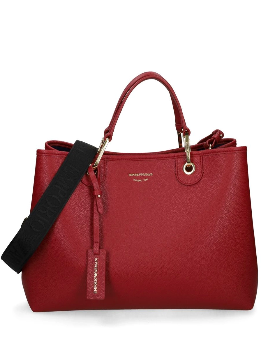 Affordable Women tote Logo-tag Armani bag Emporio 0213