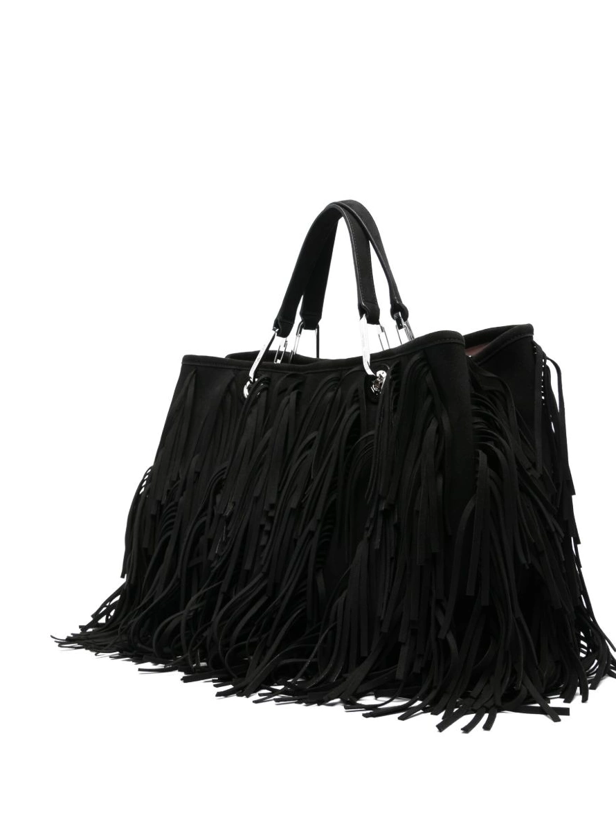 Cheap Women fringed Armani Emporio tote bag 0224