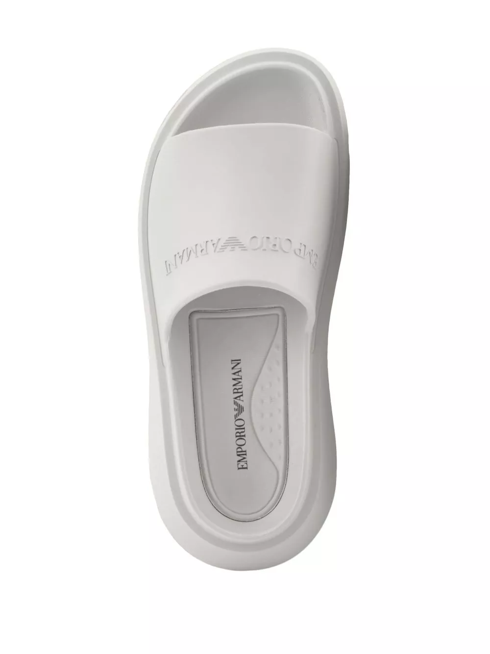 Affordable Emporio Armani logo-embossed slides Men 0202