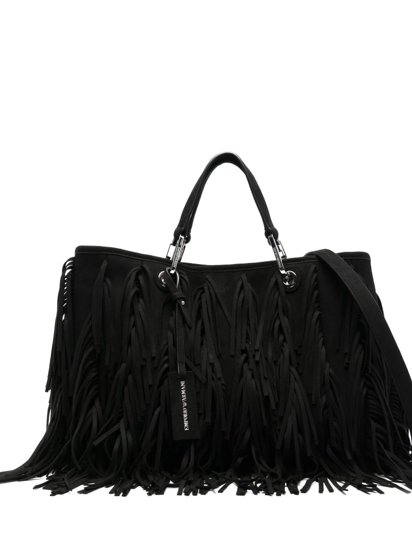 Cheap Women fringed Armani Emporio tote bag 0224