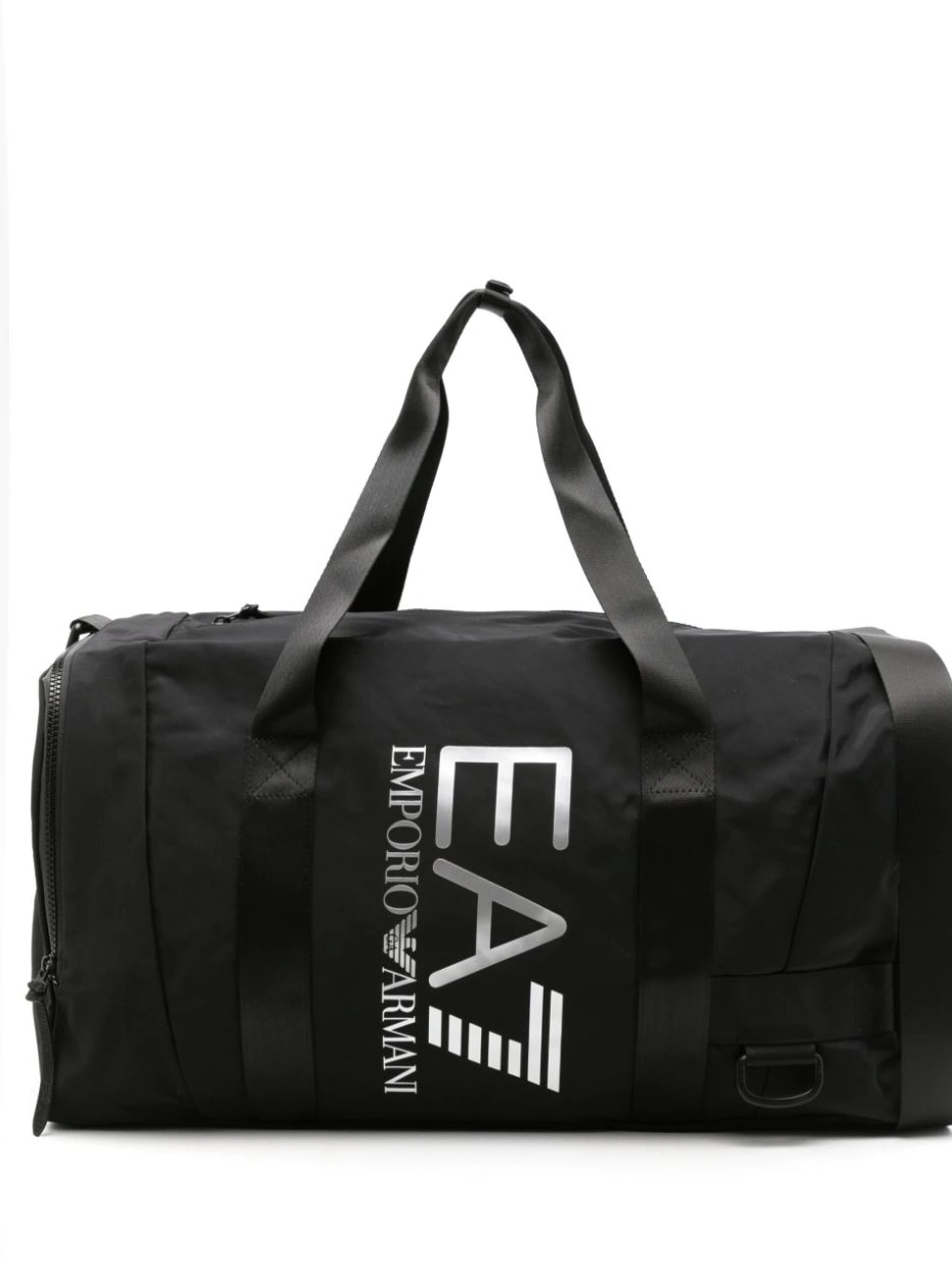 Cheap zipped Armani logo-print Ea7 holdall Women Emporio 0214