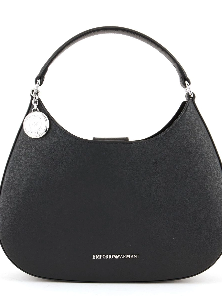 Affordable Armani logo-lettering shoulder Emporio bag hobo Women 0216