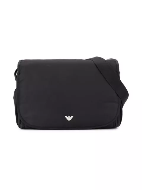 Affordable Emporio Armani Kids logo plaque baby changing bag Women 0201