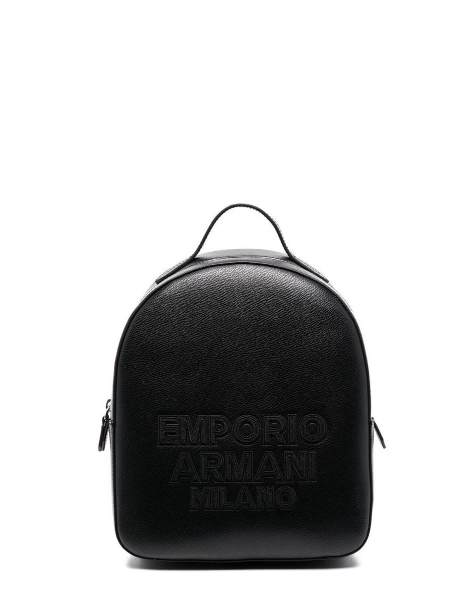 Affordable Emporio Armani logo Women embroidered backpack 0214