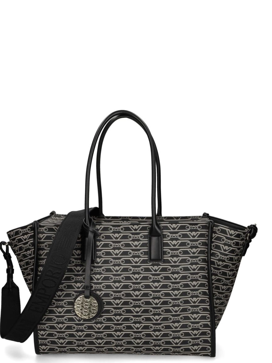 Cheap Armani tote Women Jacquard-logo-motif Emporio bag 0213