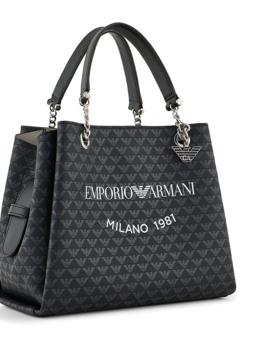 Cheap Emporio logo-print tote 1981 Milano Armani bag Women 0214