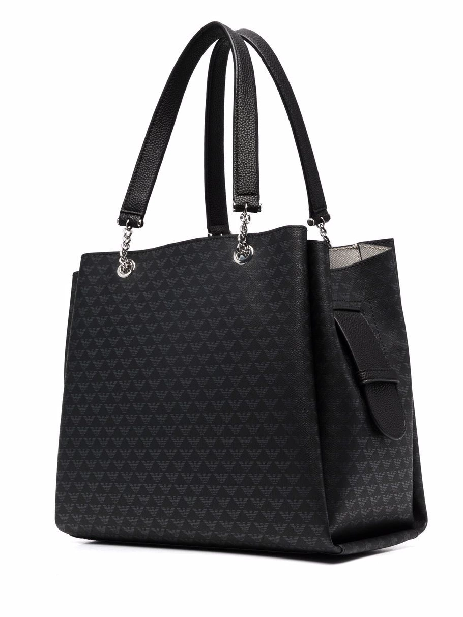 Affordable Women tote Armani Emporio monogram-print bag 0222